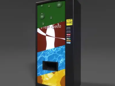 Street Electronic Props PBR Low-poly 3D model