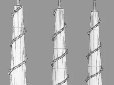 804330 Petalo Lightstar Hanging lamp   3D model