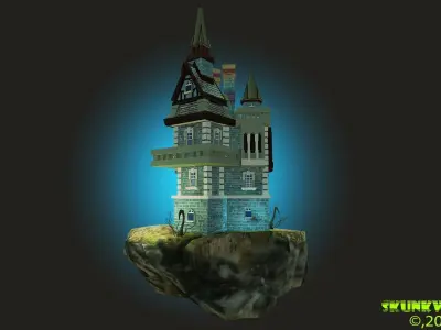 Haunted Mansion 3D model