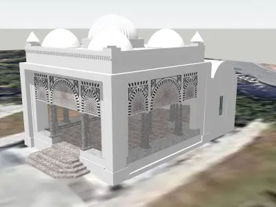 Kobbet El Houa  High-Quality 3D Model 3D model