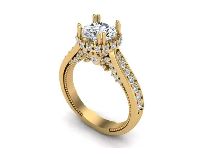 Jewelry ring 435 3D print model