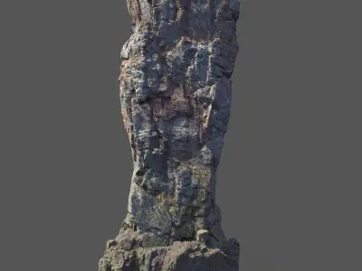 Rock Mountain A1 3D model