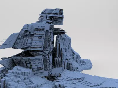 Star freighter Jabba Base  3D model