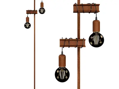 TOWNSHEND 4 Lampadaire lamp 3D model purchase