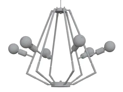 Colorado Chandelier 3D model