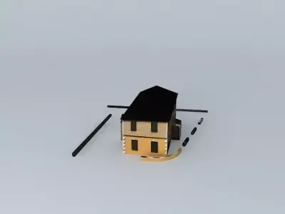 The Scale House in Christiansted USVI 3D model