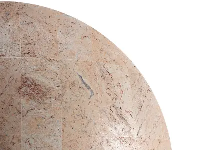 Seamless red marble masonry material - 7k Texture