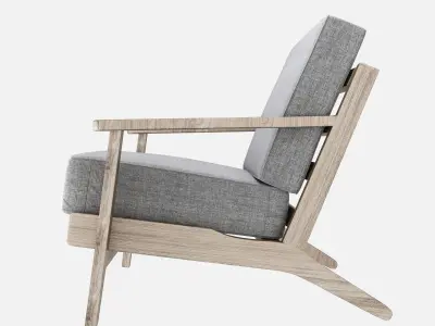 Street chair 3D model