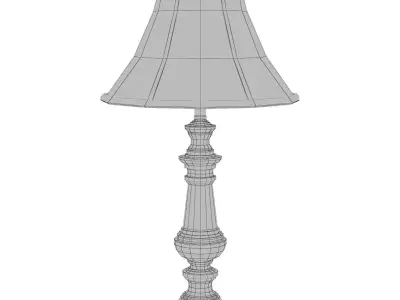 Marmon 32 Table Lamp with Shade ANDO2975 3D model