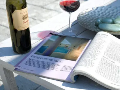 Mediterranean Courtyard 3D model