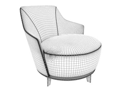 Jammin Armchair 3D model