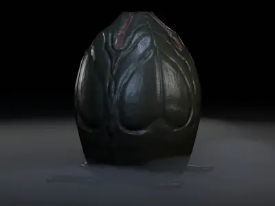 Ovomorph Low-poly 3D model