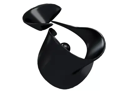 Abstract Shape v38 003 Low-poly 3D model