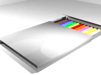 Drawing Tool - Colored Pencil 3D model