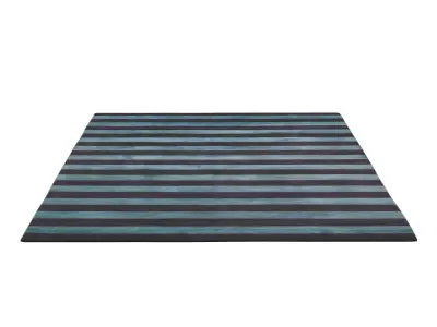 Mohair Stripe Amethyst 3D model