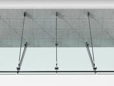GLASS CANOPY NO14 A 3D model