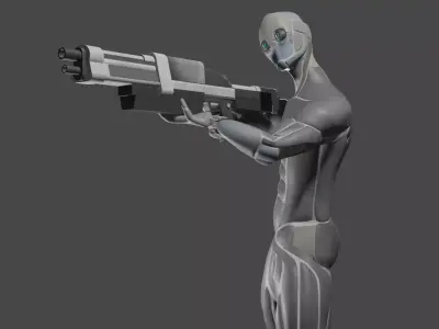 Android Guard 3D model