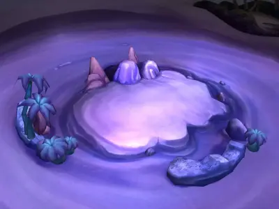 Low Modal - Aladdin Desert Night 3D model