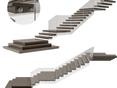 STAIR NO19 A 3D model