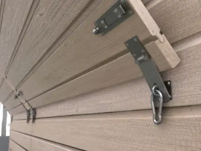 Wooden Market Stall -Version 1- Low-poly 3D model