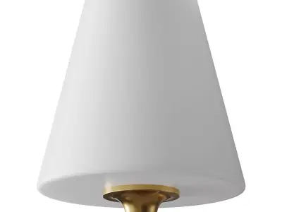 Modern Charleston Bath Sconce 3D model