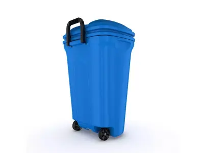 Trash Can 3D model 19