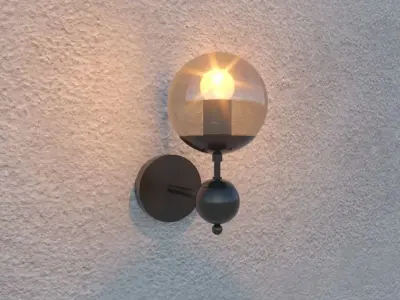 wall Light 2 3D model buy