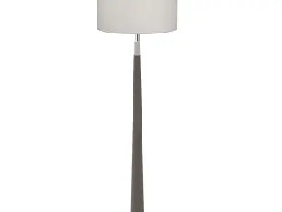 Ellison watt White Floor Lamp Portable Light 3D model