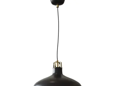 RANARP Pendant lamp black38 cm 3D model