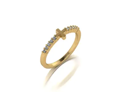 Women ring 3dm stl render detail 3D print model 3D print model