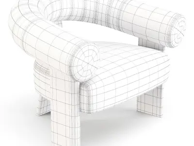 Lulu and Georgia Celeste - Accent Chair 3D model