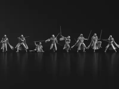 Darth Vader Figure Set 05 3D print model