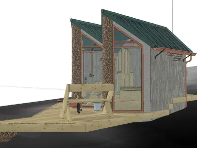 Creative Design-Holiday Cabin-0137 3D model