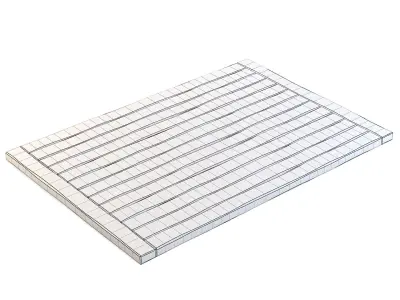 Old Wooden Floor 3D model