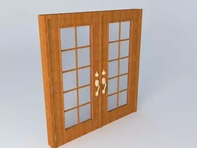 portaedson french door Free 3D model
