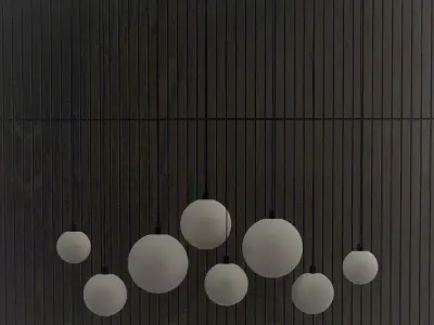 chandelier 10 3D model