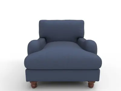 Montgomery Armchair 3D model