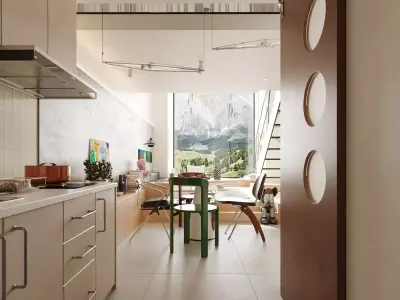 Stockholm Interior scene 3D model