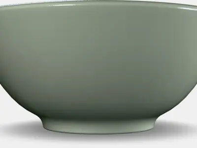 COLOUR CLAR Bowl 1 Low-poly 3D model