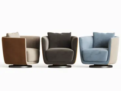 julie armchair fendi casa 3D model