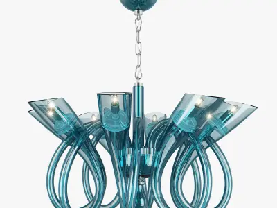 89208x Stella Lightstar Chandelier 3D model