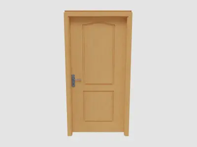 Door E3 Low-poly 3D model
