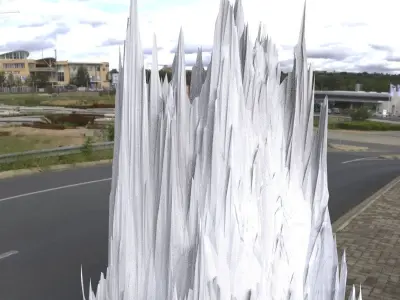 Minas Tirith Full scene 3D 3D model