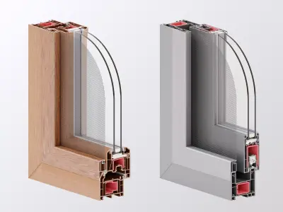 Window samples for render 3D model