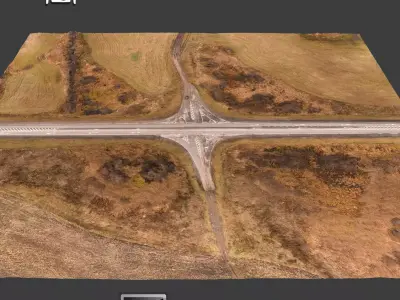 Aerial scan 25 3D model