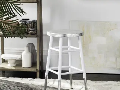 Mizar Bar and Counter Stool - 4 Colour 3D model