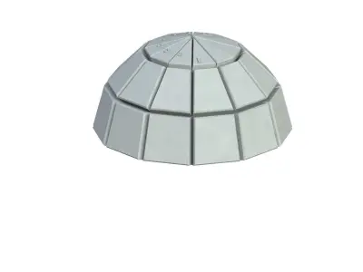 Sci Fi Object No 3745 Low Poly Low-poly 3D model