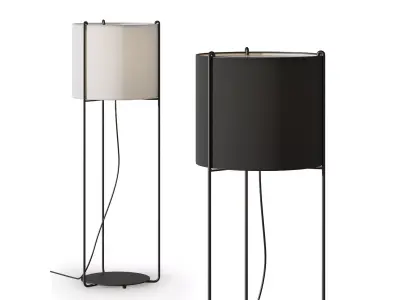Floor lamp Faro Barcelona DRUM 3D model