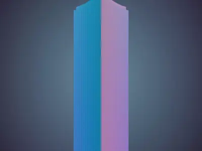 Parametric Building Collection 1C 3Complete 3D model