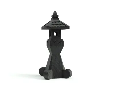 Vintage Garden Light 2 3D print model